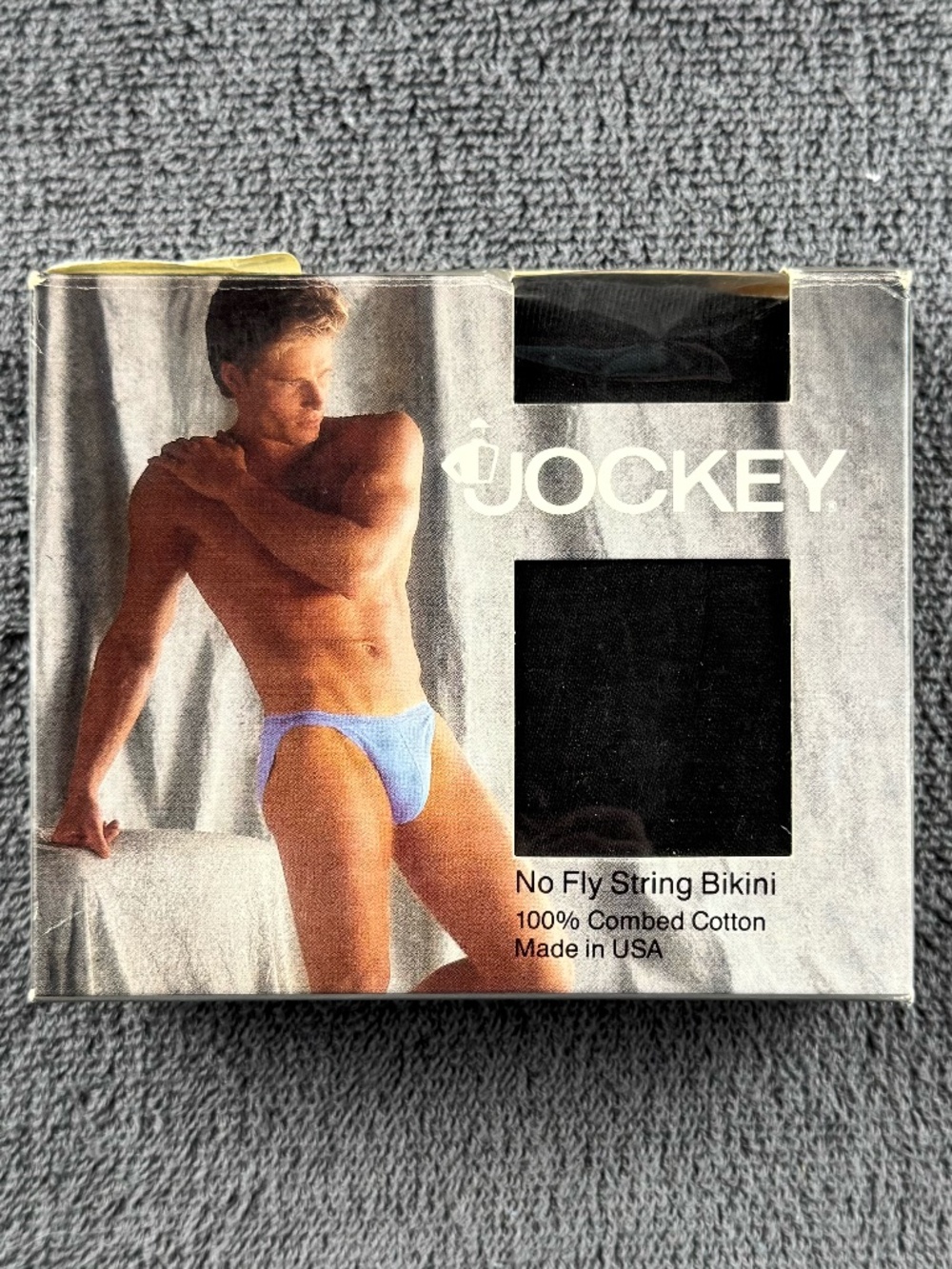 RARE vintage men's no-fly string bikini by Jockey